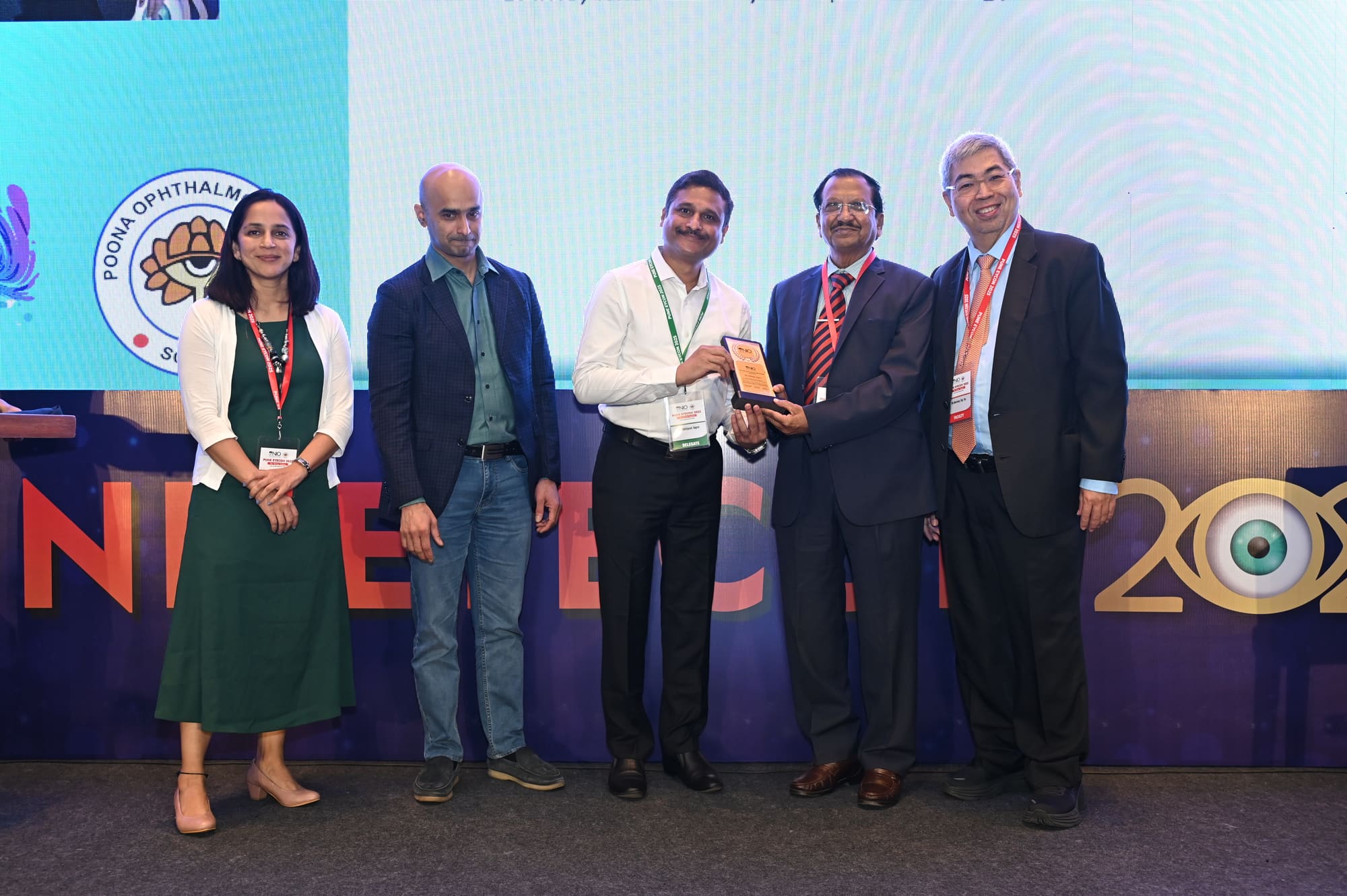 Social Impact Award By National Institute Of Ophthalmology from achievements at Insight Institute of Ophthalmology