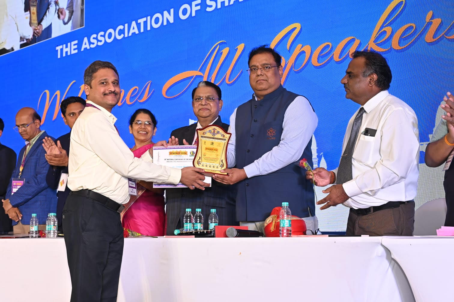 Felicitation By The Association Of Shalaki from hospital timeline at Insight Institute of Ophthalmology